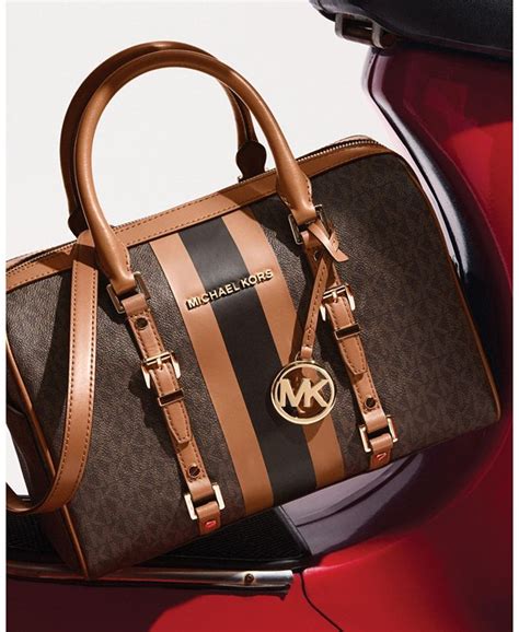 Michael Michael Kors Bedford Signature Travel Duffle Satchel